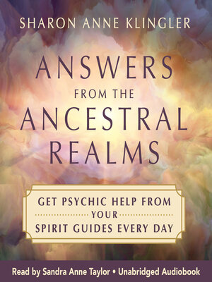 cover image of Answers from the Ancestral Realms